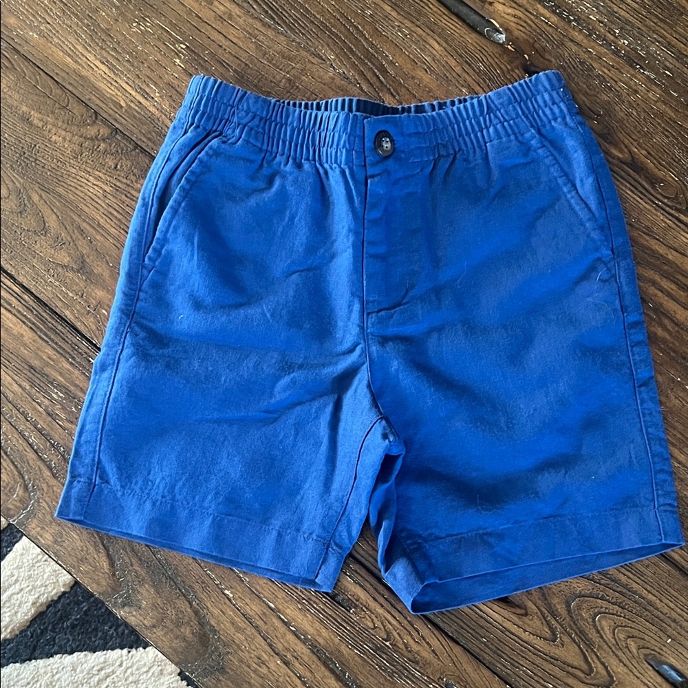 NWT Janie and Jack boys size 6 linen shorts